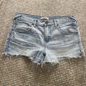 Free People Jean Shorts